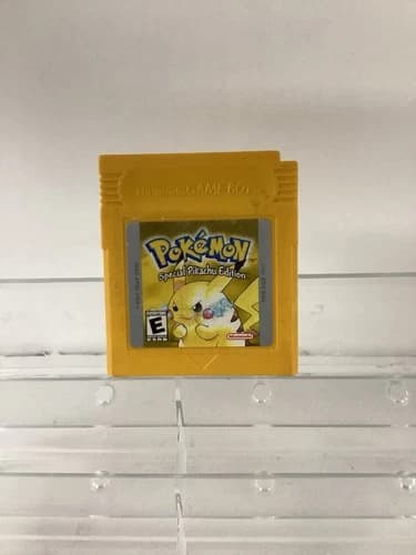 Pokémon Yellow Version - GameBoy - Tested - Taped Battery