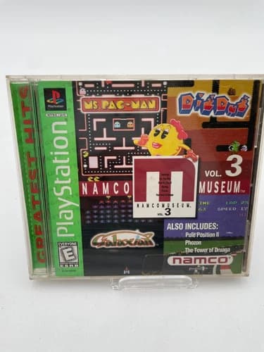 Playstation 1,PS1: Namco Museum Vol. 3 1996 Complete with manual
