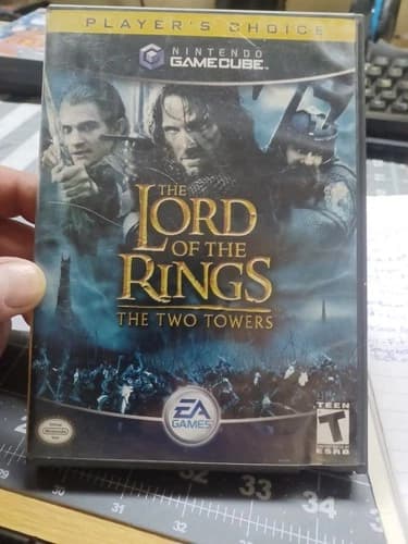 The Lord of the Rings -the Two Towers- Nintendo GameCube -Complete -Tested