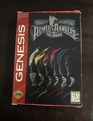 Mighty Morphin Power Rangers The Movie – Sega Genesis Tested & Working
