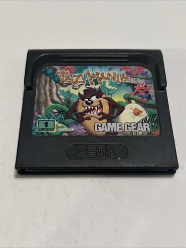 Taz-Mania (Sega Game Gear, 1992) Cart Only - Fast Free Shipping!