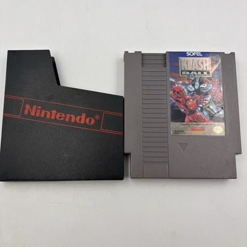 Klash Ball -- NES Nintendo Authentic Original Sofel Game Tested Clean