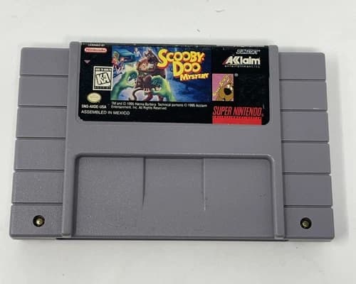 Scooby-Doo Mystery (Super Nintendo SNES) - Free Shipping