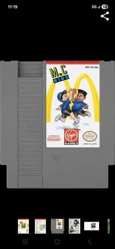 NES M.C Kids Nintendo Entertainment System 1992 Cleaned & Tested