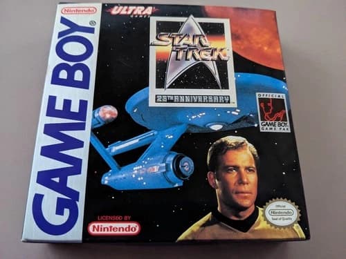 Game Boy Star Trek: 25th Anniversary 1992 Complete CIB