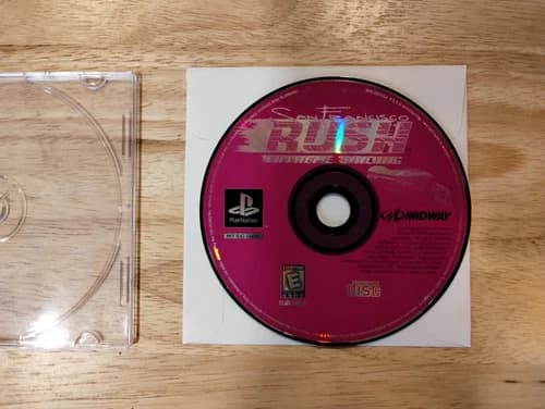 San Francisco Rush (PlayStation 1 PS1, 1997) Game Only - Tested