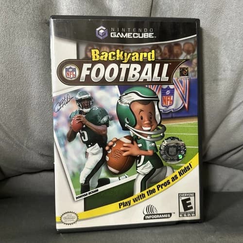Backyard Football (Nintendo GameCube, 2002) CIB Tested And Working