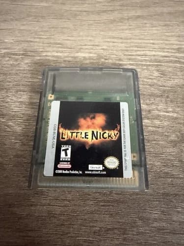 Little Nicky (Nintendo GameBoy Color GBC) Tested - Authentic
