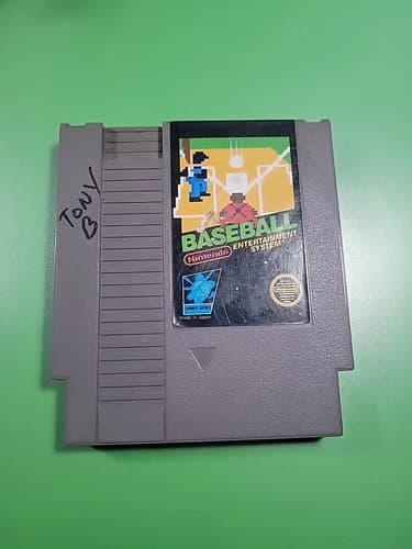Baseball (Nintendo NES, 1985) Game Cartridge Only – Authentic –