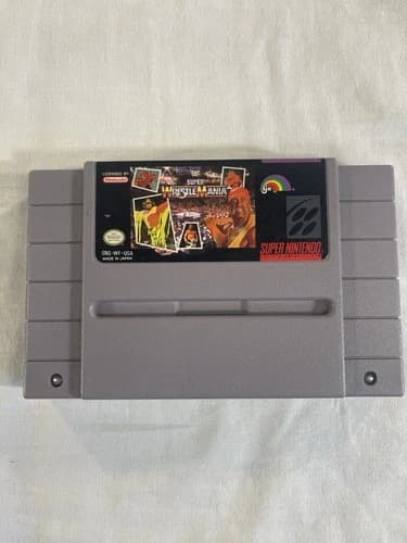 Super Wrestlemania WWF (Super Nintendo, 1992) SNES Cart Only! Authentic Original