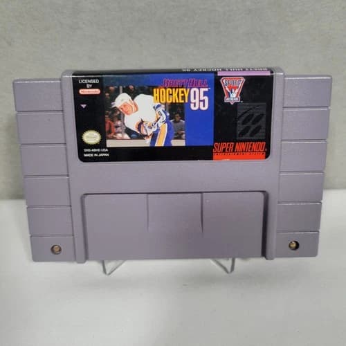 Brett Hull Hockey (Nintendo SNES) *GAME CARTRIDGE ONLY TESTED*