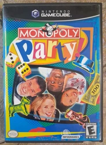 Monopoly Party - Nintendo GameCube **CIB, SEE DESC**
