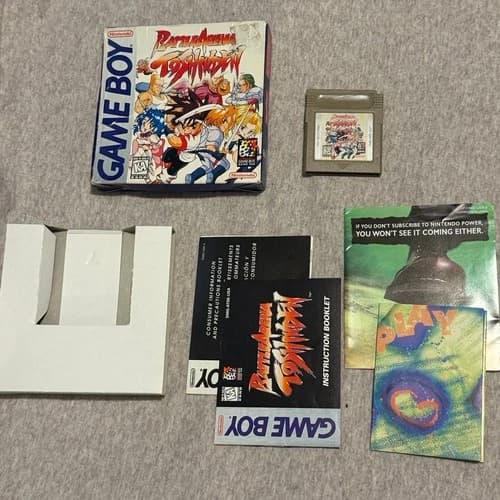 Battle Arena Toshinden Nintendo Gameboy Complete in Box Tested and Authentic