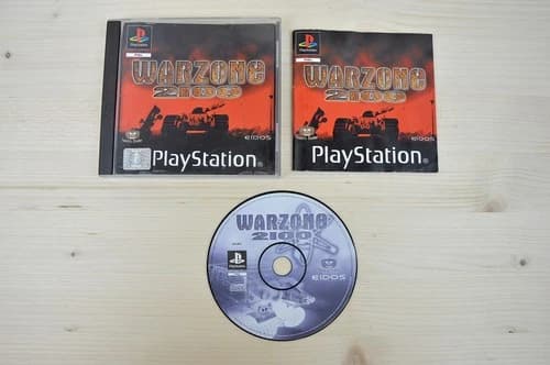 PS1 - Warzone 2100 - (CIB, with manual)