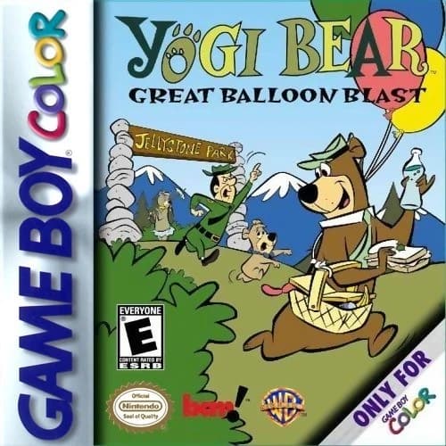 Yogi Bear Great Balloon Blast - Game Boy Color Advance