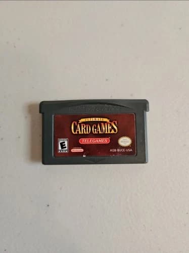 Ultimate Card Games Telegames Nintendo Gameboy Advance Video Game Cartridge