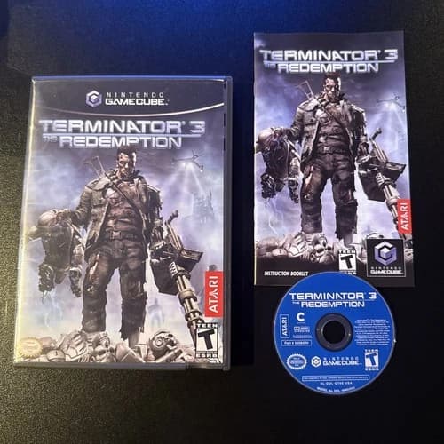 Terminator 3: The Redemption (Nintendo GameCube, 2004) CIB Complete - Tested