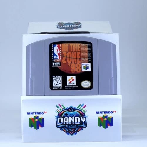 NBA In the Zone '98 N64 Authentic, Tested - Nintendo 64