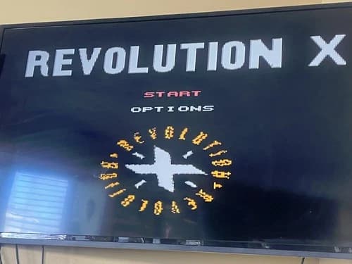 Revolution X (Super Nintendo Entertainment System, 1995) - REVOLUTION X for SNES