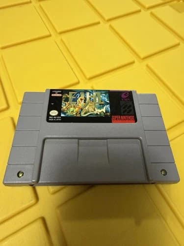 E.V.O. The Search For Eden Snes Authentic/Tested Great Condition
