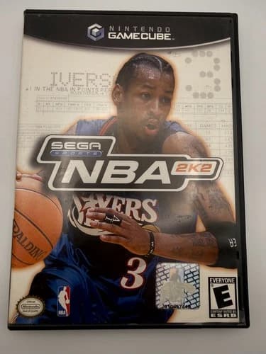 NBA 2K2 GameCube *Great Condition* (Tested) CIB