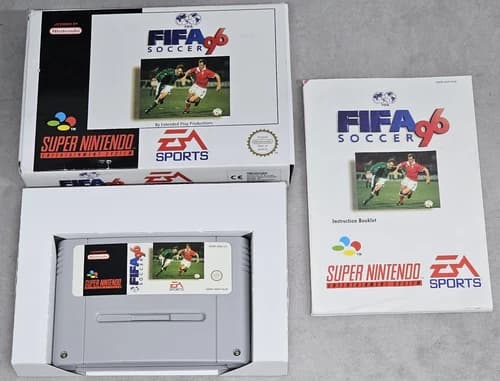 FIFA 96 Soccer Nintendo Snes