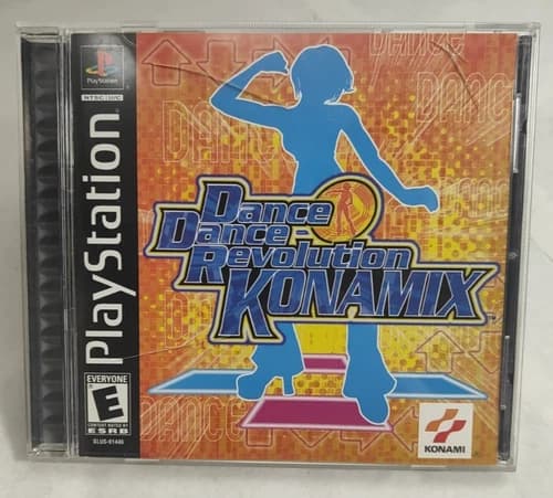 Dance Dance Revolution Konamix (Sony PlayStation 1 PS1) CIB Complete w/ Manual