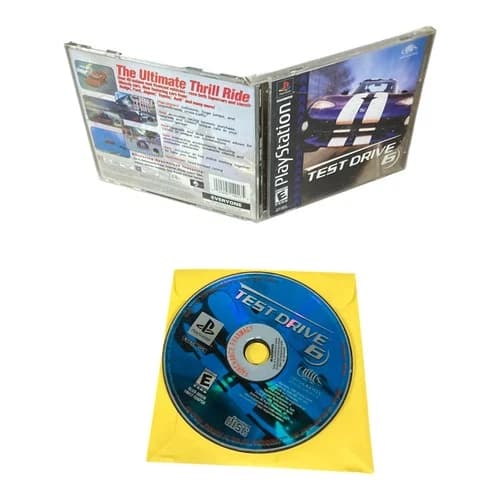 Sony PlayStation 1 PS1 CIB Complete Tested Test Drive 6 BL CF