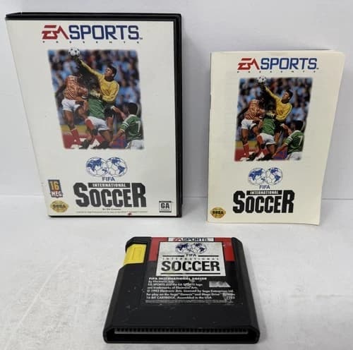 FIFA International Soccer Sega Genesis, 1993 CIB, tested, Fast Shipping