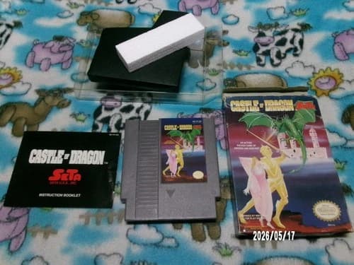 #984 Nintendo Entertainment System (NES) - SETA: Castle of Dragon Video Game