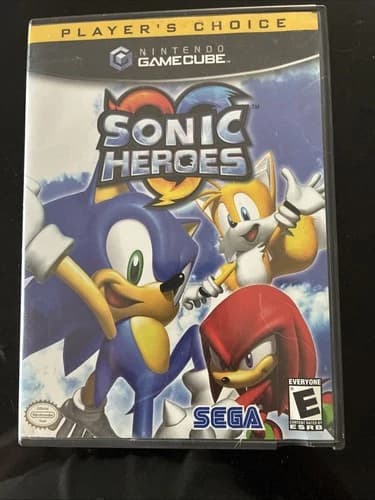 Sonic Heroes GameCube Players Choice
