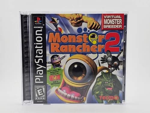 Sony Playstation 1 PS1 Monster Rancher 2 CIB Cleaned & Tested