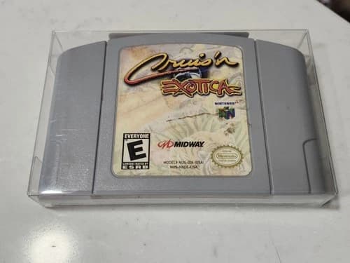Cruis'n Exotica Cruisin Nintendo 64 N64 Original Authentic Genuine Game - Tested
