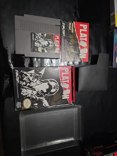 Platoon (Nintendo Entertainment System, 1988) Complete In Box Cib