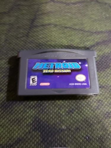 Metroid: Zero Mission Nintendo Gameboy Advance GBA Tested Authentic. Game Only