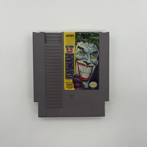 Batman Return of the Joker - Nintendo NES - Working - Tested - NTSC Authentic