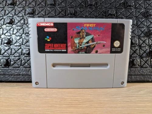 First Samurai (Super Nintendo SNES) Original - Excellent Condition