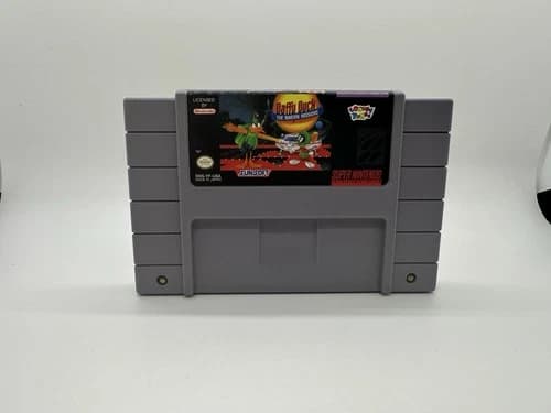 Daffy Duck The Marvin Missions (Super Nintendo SNES, 1995) Authentic Cart Tested