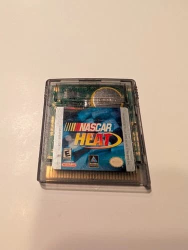 NASCAR Heat (Nintendo Game Boy Color, 2000) New Save Battery Cleaned and Tested.