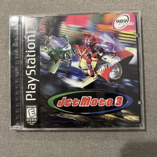 Jet Moto 3 Sony Playstation 1 PS1 New Complete Game