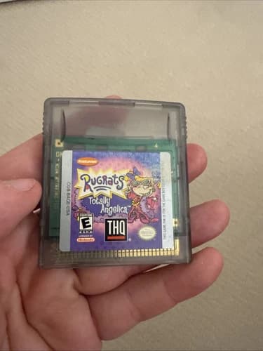 Rugrats Totally Angelica - Nintendo Gameboy Color (GBC) - USED Tested & Working