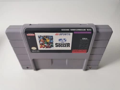 FIFA International Soccer (Super Nintendo SNES, 1994)