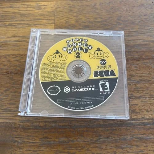 Super Monkey Ball 2 (Nintendo GameCube, 2002) * Disc Only * [Tested]