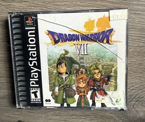 Dragon Warrior VII 7 Sony PlayStation 1 PS1 Game Complete CIB