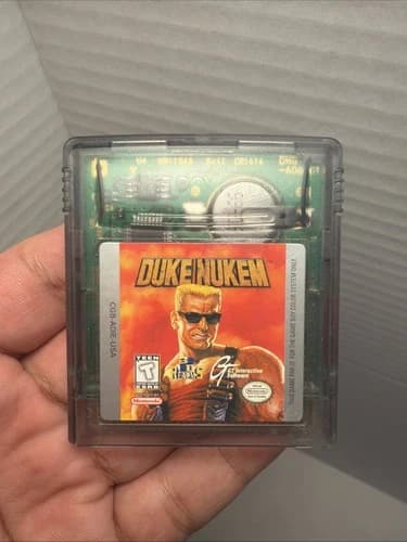Duke Nukem game boy color TESTED