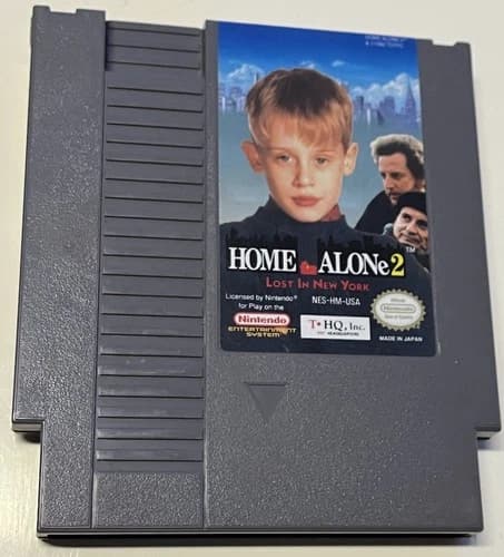 Home Alone 2 Lost in New York Nintendo NES THQ NTSC-U/C US/Canada