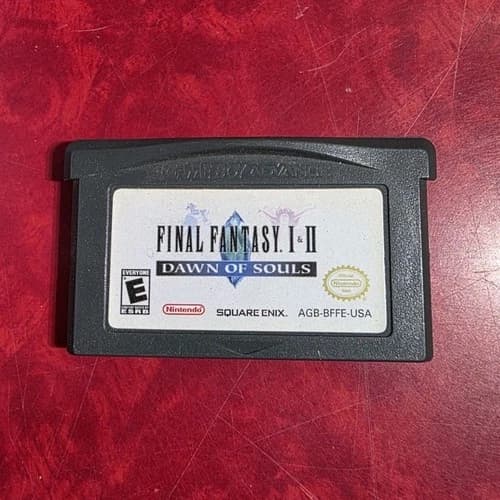 Square Enix Final Fantasy I II Dawn of Souls Nintendo Game Boy Advance NTSC-U/C