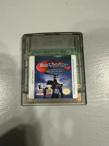 Batman Beyond: Return of the Joker (Nintendo Game Boy Color, 2000) Tested