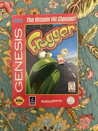 Frogger For Genesis Cib