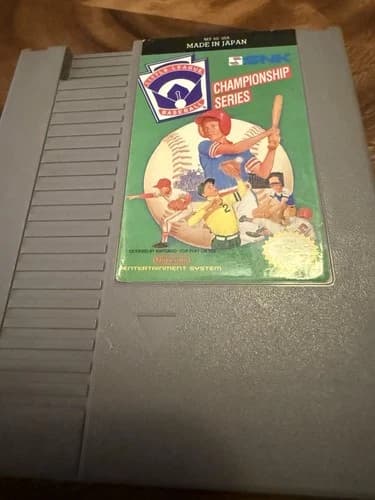 SNK Little League Baseball: Championship Series NES Game Cartridge NTSC-U/C